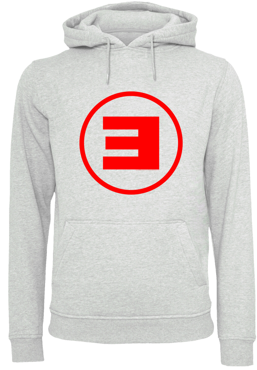 

Пуловер F4NT4STIC Hoodie Eminem Circle E Rap Hip Hop Music, цвет grau meliert