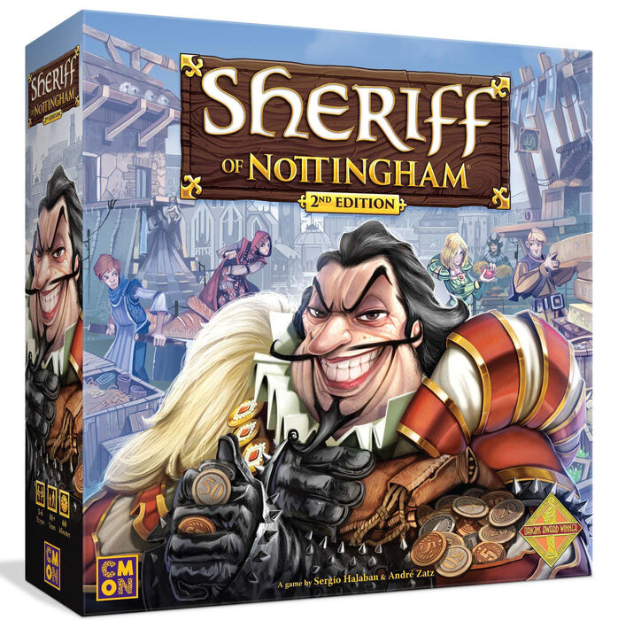 

Настольная игра CMON Sheriff of Nottingham (2nd Edition)