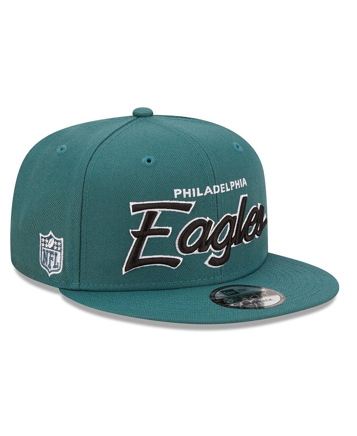 

Мужская кепка Snapback Midnight Green Philadelphia Eagles Script 9FIFTY New Era