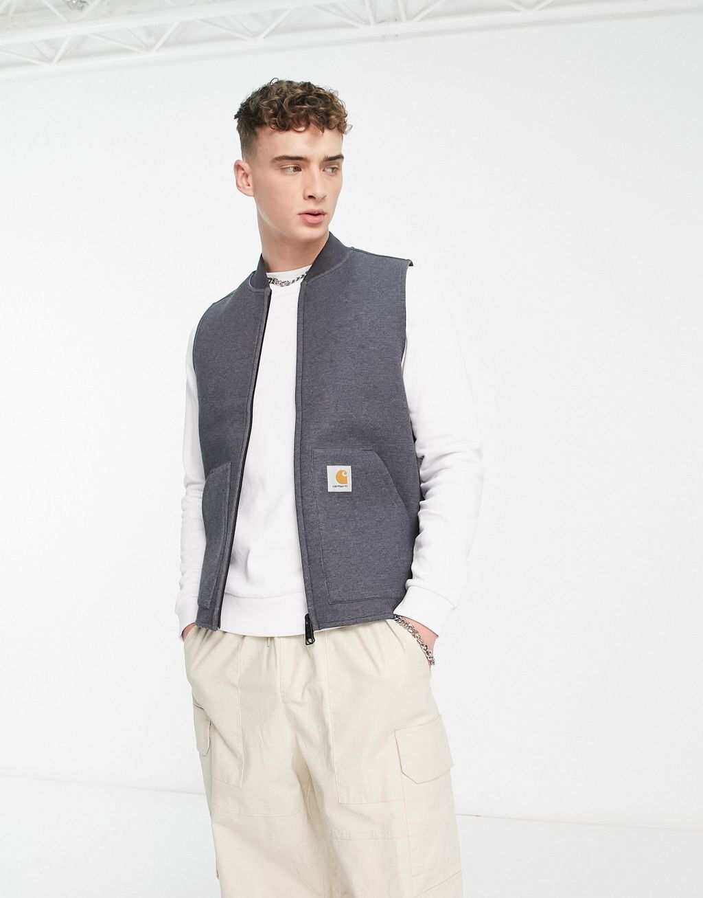 

Черный жилет Carhartt WIP Light Lux