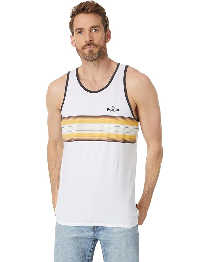 

Топ Quiksilver Pacifico Baja Stripe, белый