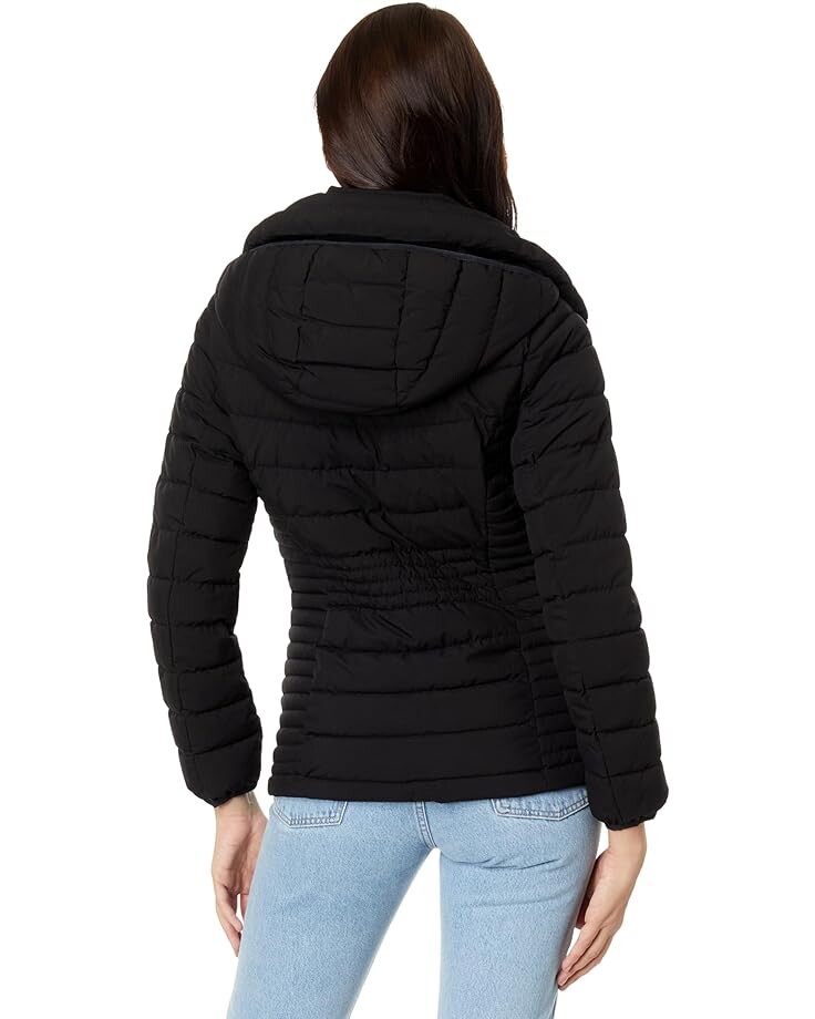 

Куртка DKNY Bib Front Stretch Packable Jacket, черный