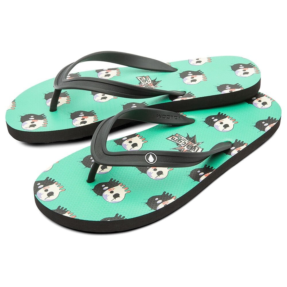 

Шлепанцы Volcom Rocker 2, зеленый