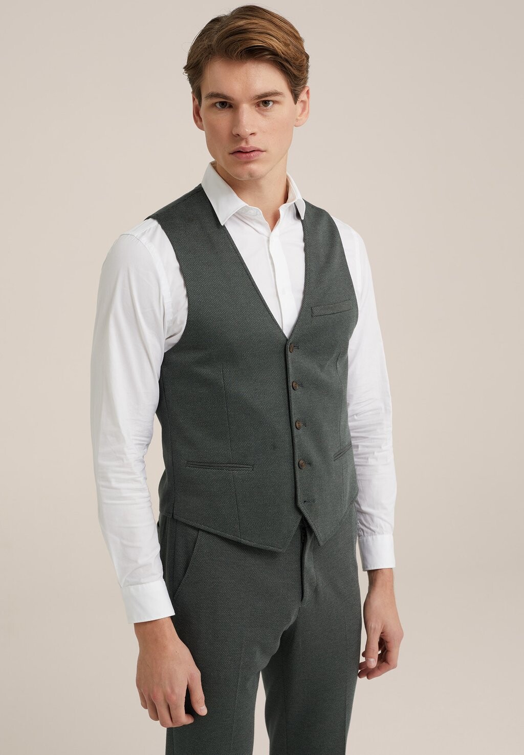 

Жилет костюмный WE Fashion, цвет green