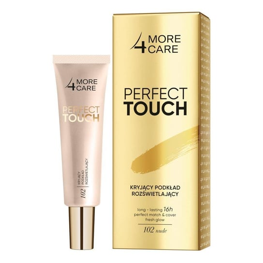 Тональный крем Perfect Touch Covering, 102 Nude, 30 мл More4care