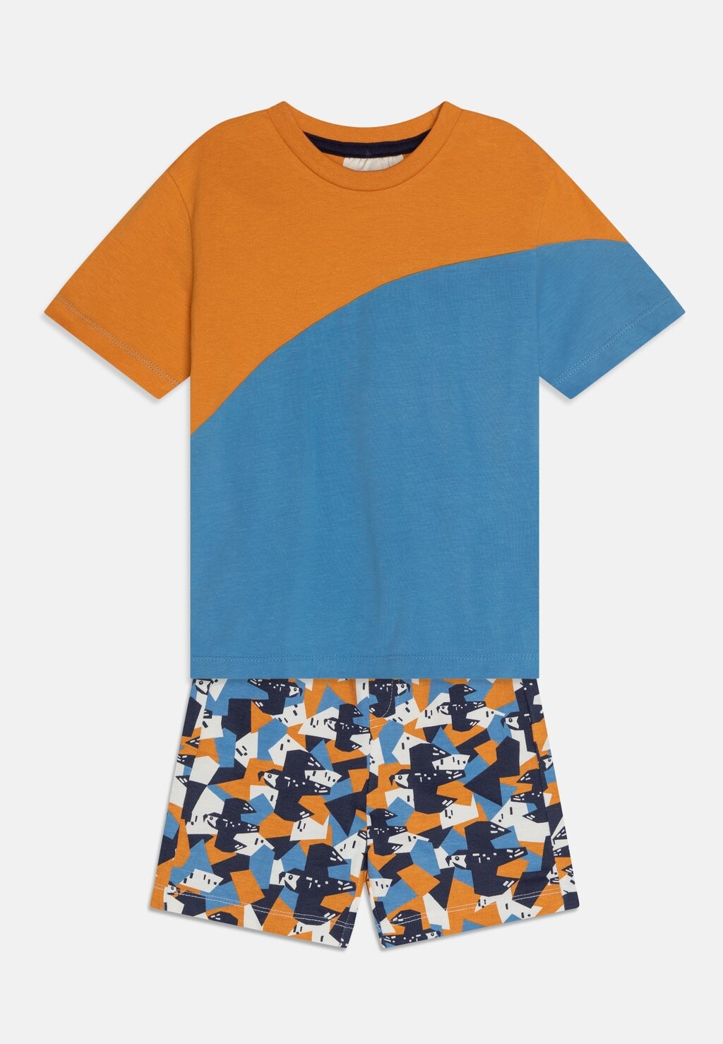 

Футболка с принтом DEMBO SET Sense Organics, цвет azure blue/abstract