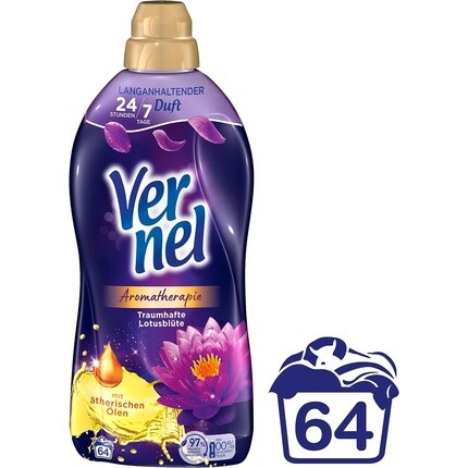 

Кондиционер для белья Vernel Aromatherapy Dreamy Lotus Blossom, 64 стирки