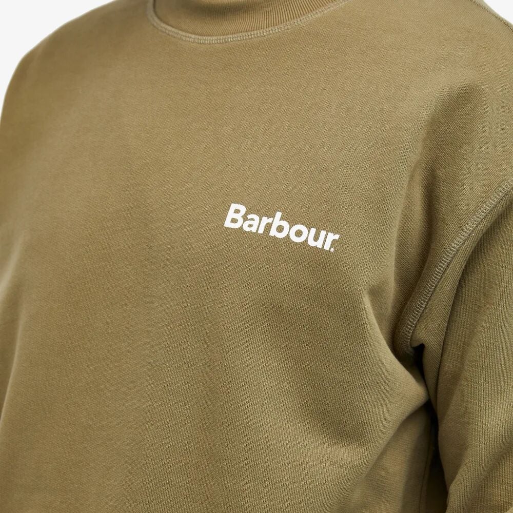 

Толстовка Barbour OS Николас с круглым вырезом, зеленый