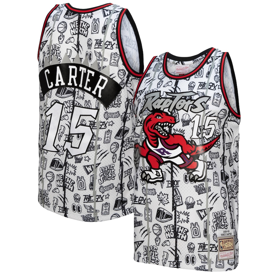 

Джерси Mitchell & Ness Toronto Raptors, белый