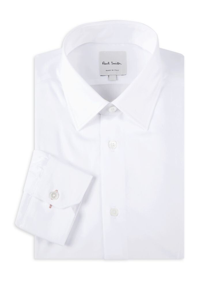 

Классическая рубашка строгого кроя Paul Smith, белый