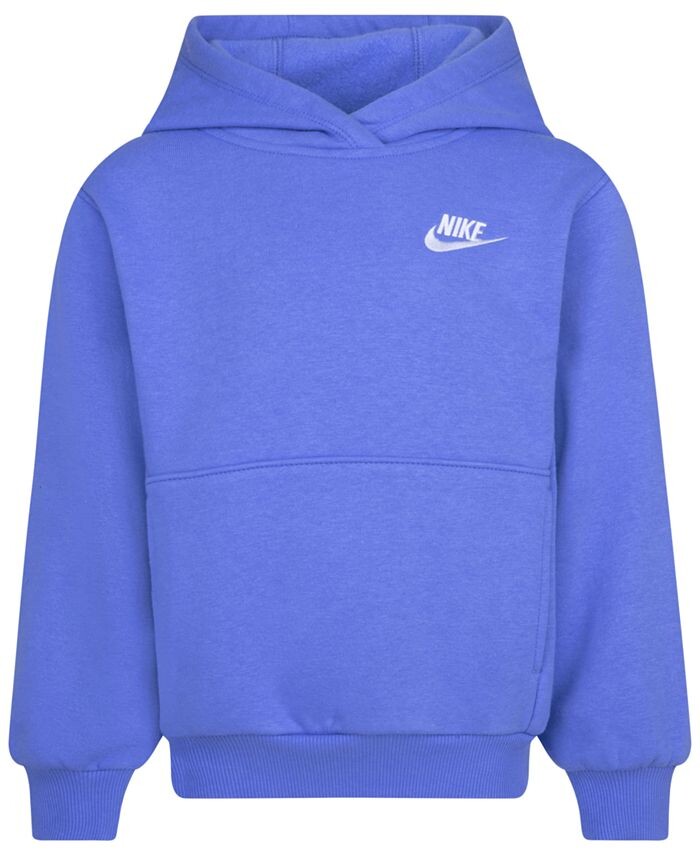 

Флисовый пуловер с капюшоном для маленьких мальчиков Nike, синий