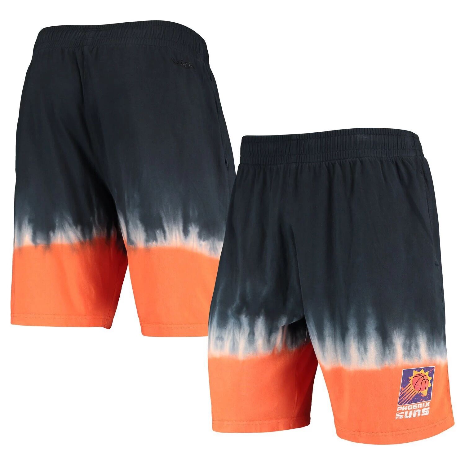 

Мужские классические аутентичные шорты из твердой древесины Mitchell & Ness черного/оранжевого цвета Phoenix Suns