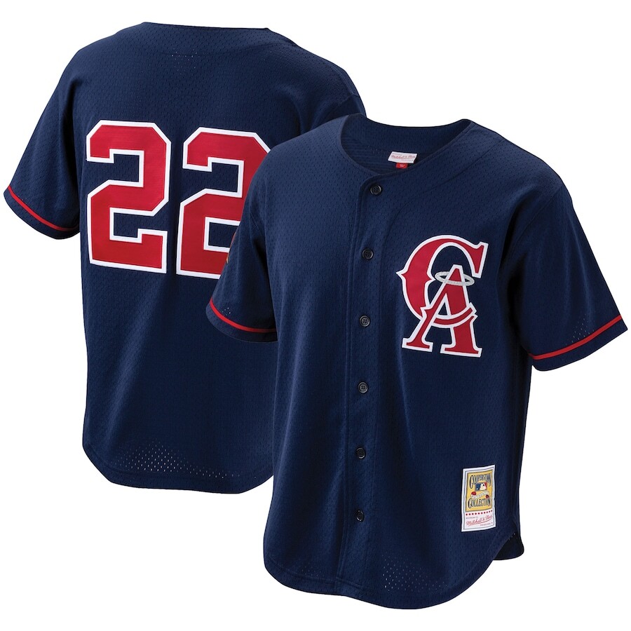 

Джерси Mitchell & Ness California Angels, нави