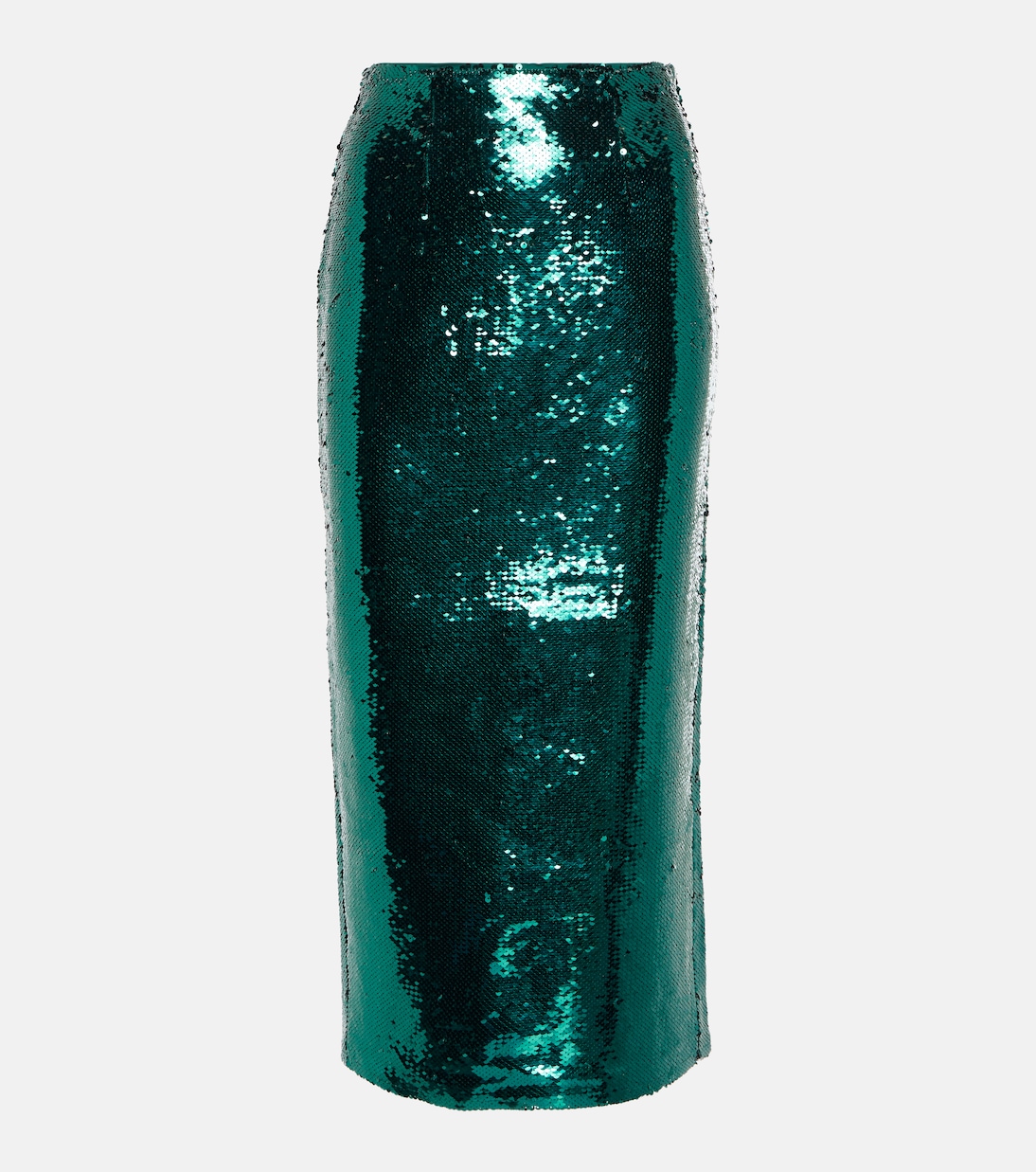 Юбка-карандаш с пайетками Roland Mouret, зеленый фотографии