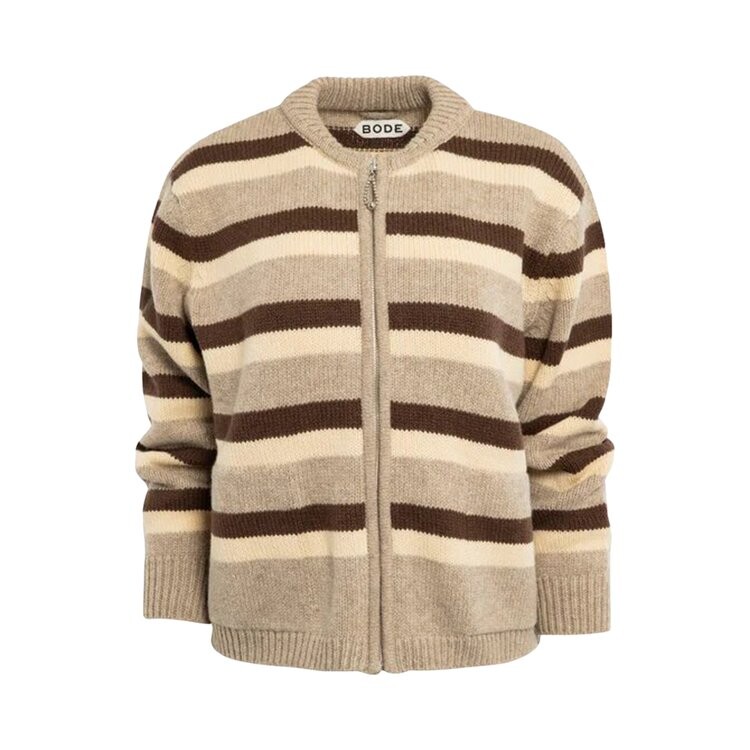 

Кардиган Bode Brewster 'Tan/Brown', загар