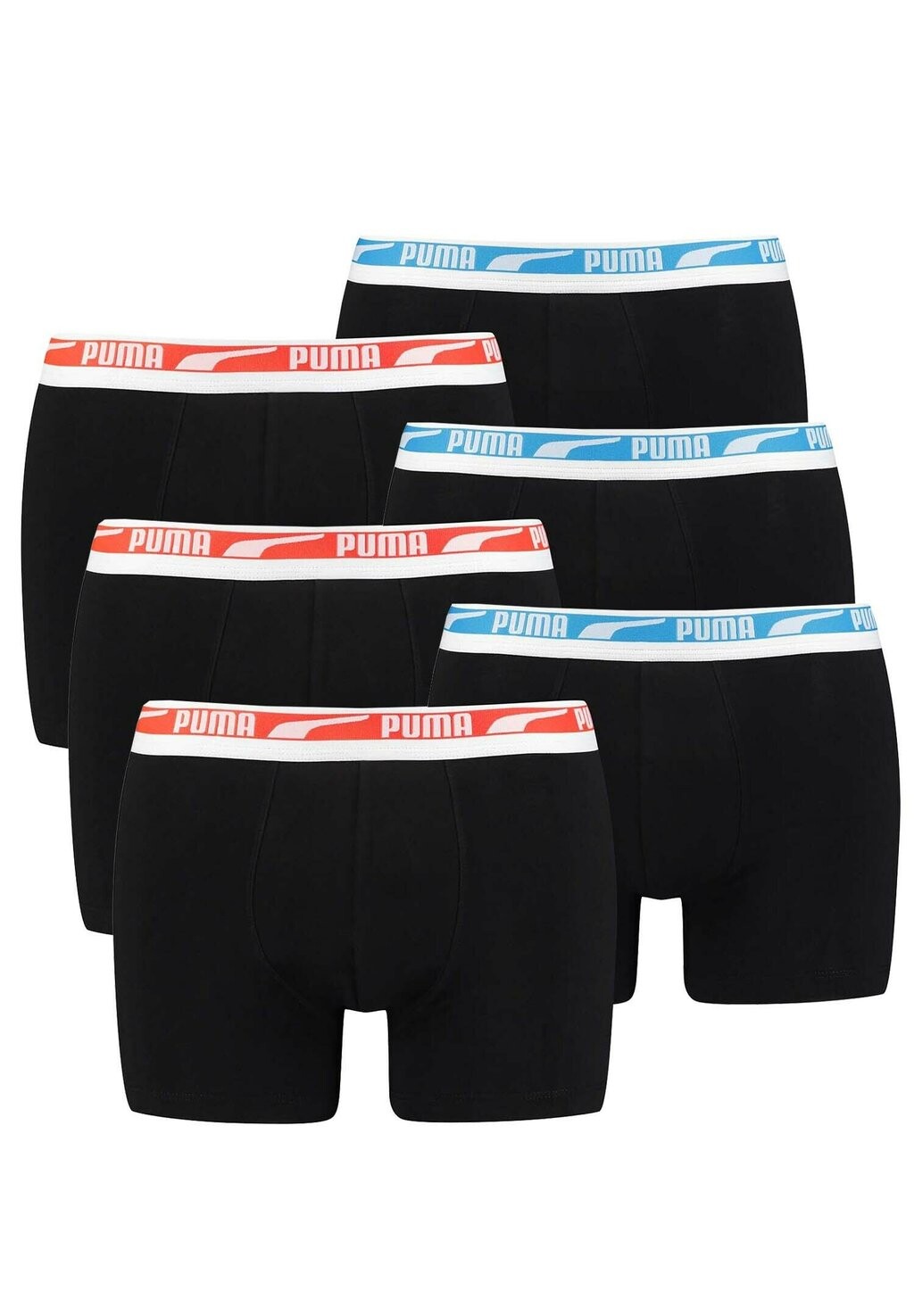 

Трусики MULTIPACK 6 PACK Puma, цвет blue red combo
