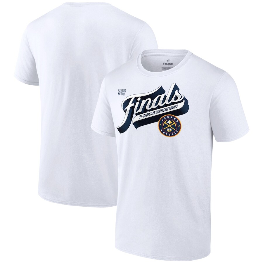 

Футболка с коротким рукавом Fanatics Branded Denver Nuggets, белый