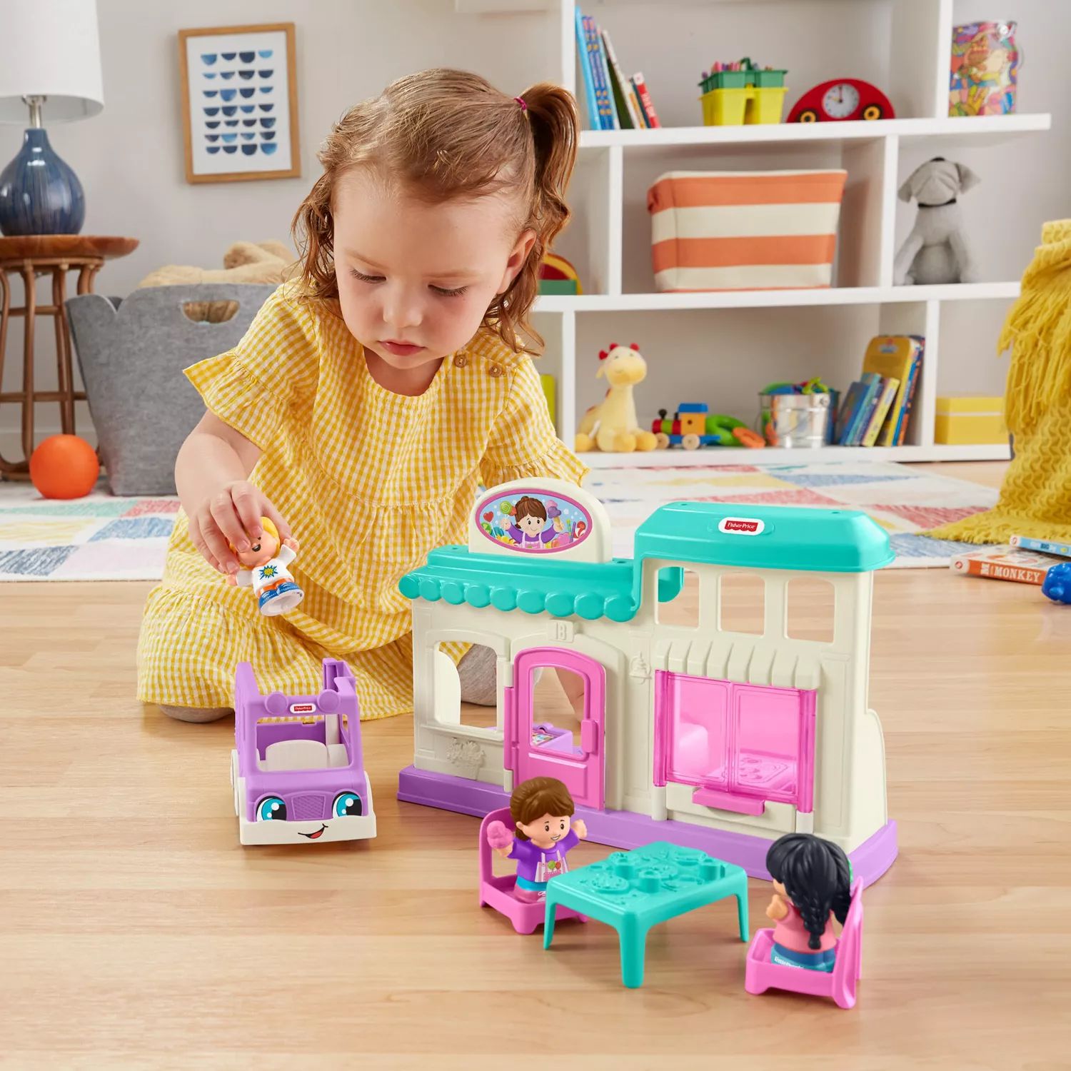 Подарочный набор Fisher-Price «Маленькие люди: время для удовольствия»  Fisher-Price – заказать с доставкой из-за рубежа через онлайн-сервис  «CDEK.Shopping»