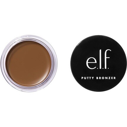 

elf Cosmetics Putty Bronzer Кремовая высокопигментированная формула с аргановым маслом и витамином Е Bronzed Belle 0,35 унции E.L.F.