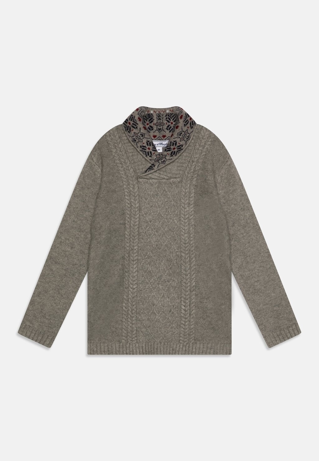 

Джемпер вязаный CABLE BABY JUNIOR Tartine et Chocolat, цвет mottled grey