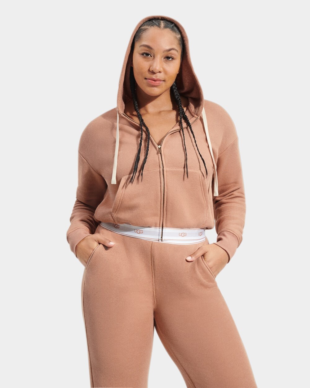 

Толстовка Kaelie Zip Hoodie UGG, желтый