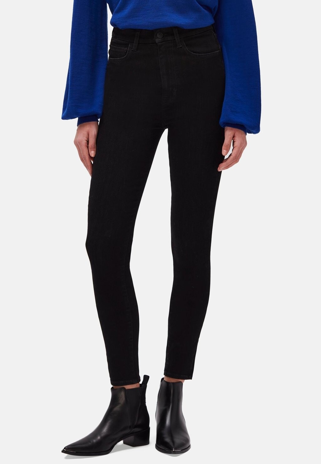 

Джинсы скинни 7 for all mankind, черный