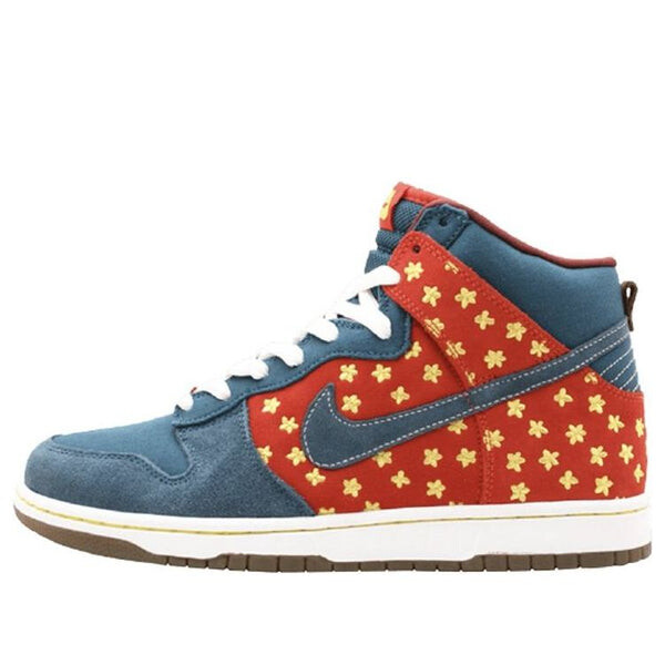 

Кроссовки sb dunk high premium Nike, синий