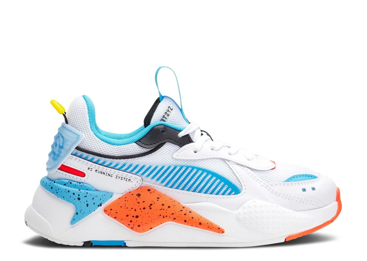 

Кроссовки Puma Rs-X Jr 'Airbrush - Luminous Blue', белый