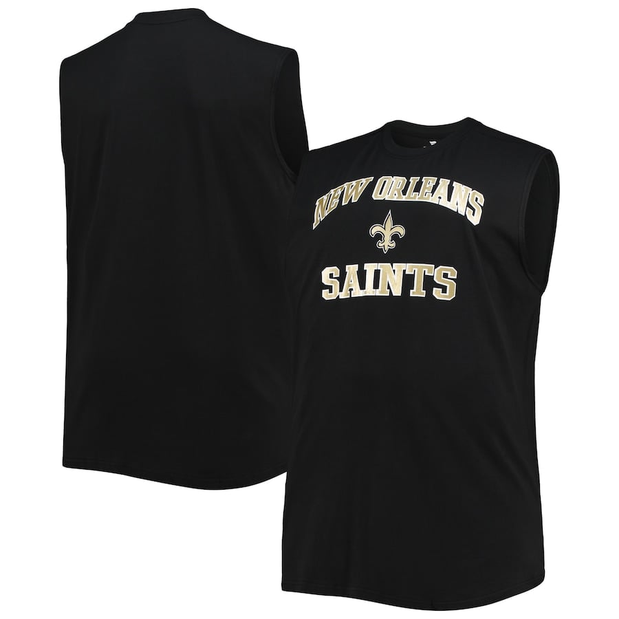 

Майка Fanatics Branded New Orleans Saints, черный