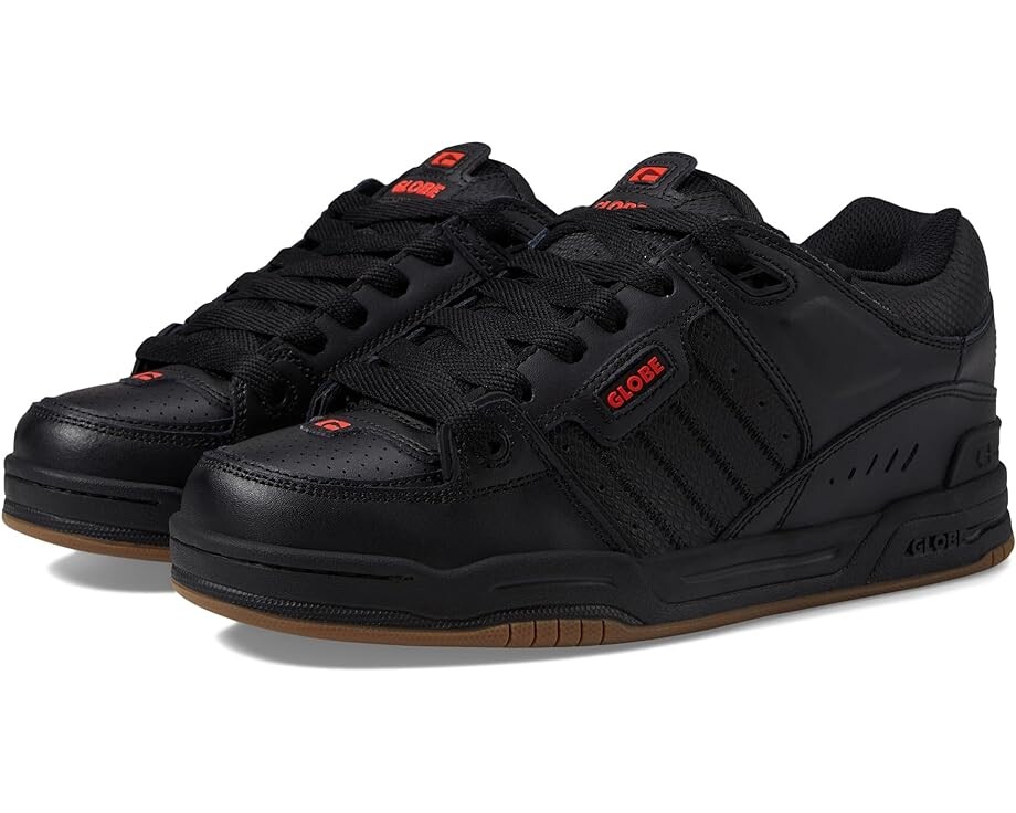 

Кроссовки Globe Fusion, цвет Black/Snake/Red