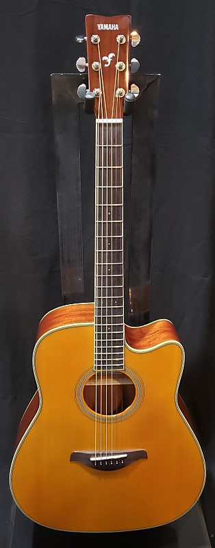 Акустическая гитара Yamaha FGC-TA TransAcoustic Dreadnought Guitar 2023