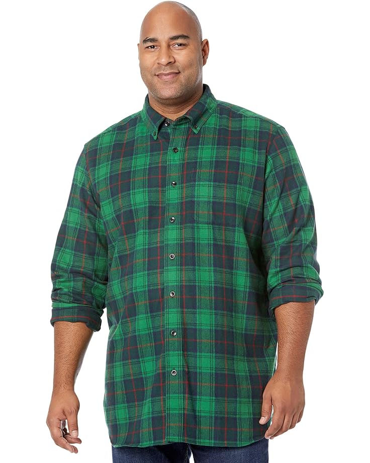 Рубашка L.L.Bean Scotch Plaid Flannel Traditional Fit, цвет Cranston