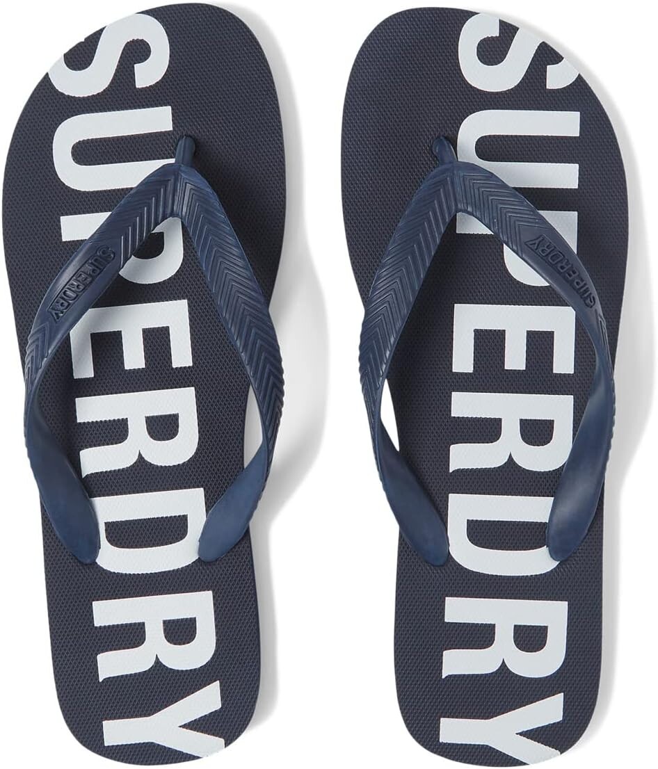 

Шлепанцы Code Core Sport Vegan Flip-Flop Superdry, цвет Eclipse Navy/Optic
