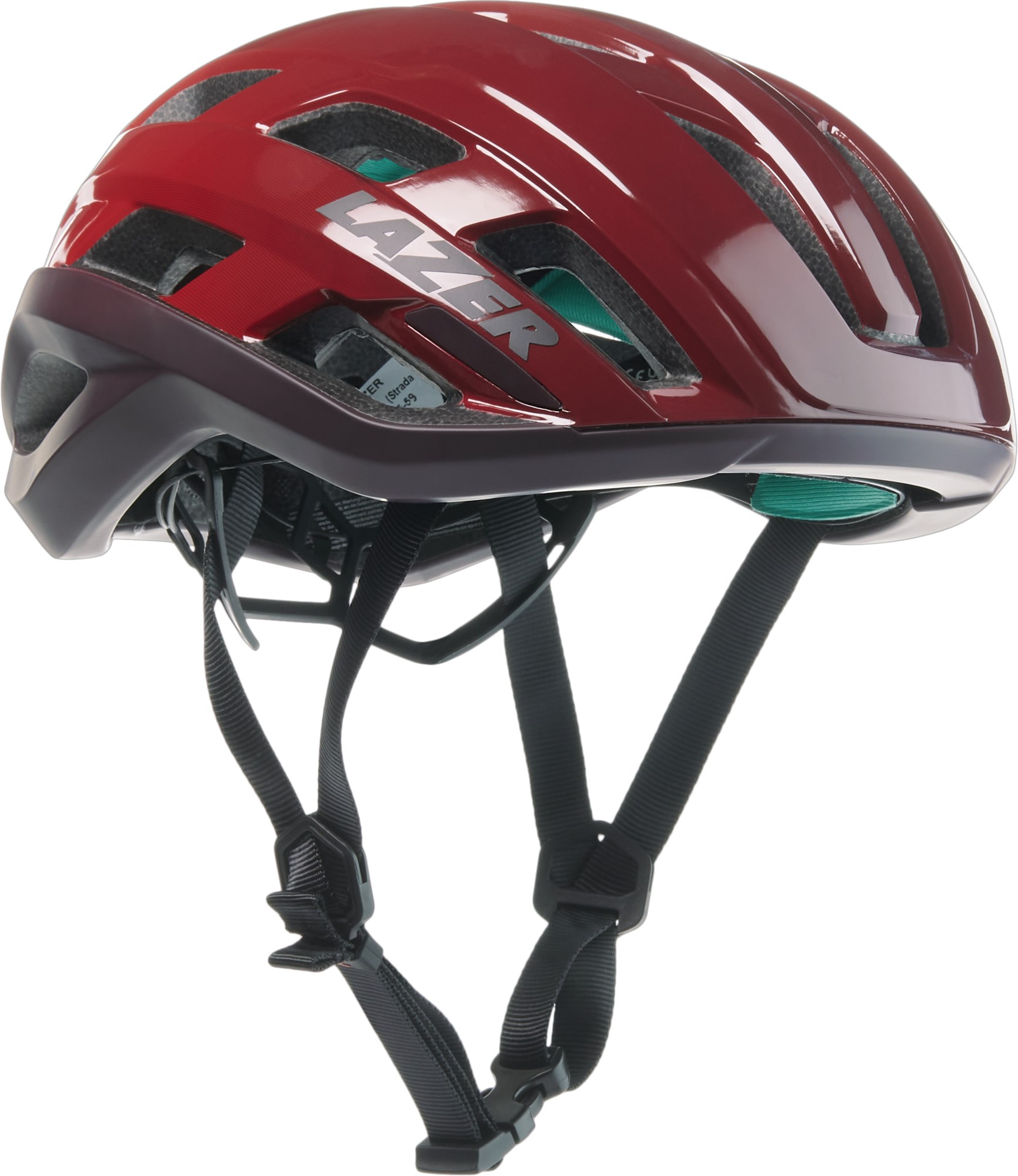 велосипедный шлем strada kineticore lazer белый Велосипедный шлем Strada KinetiCore Lazer, красный