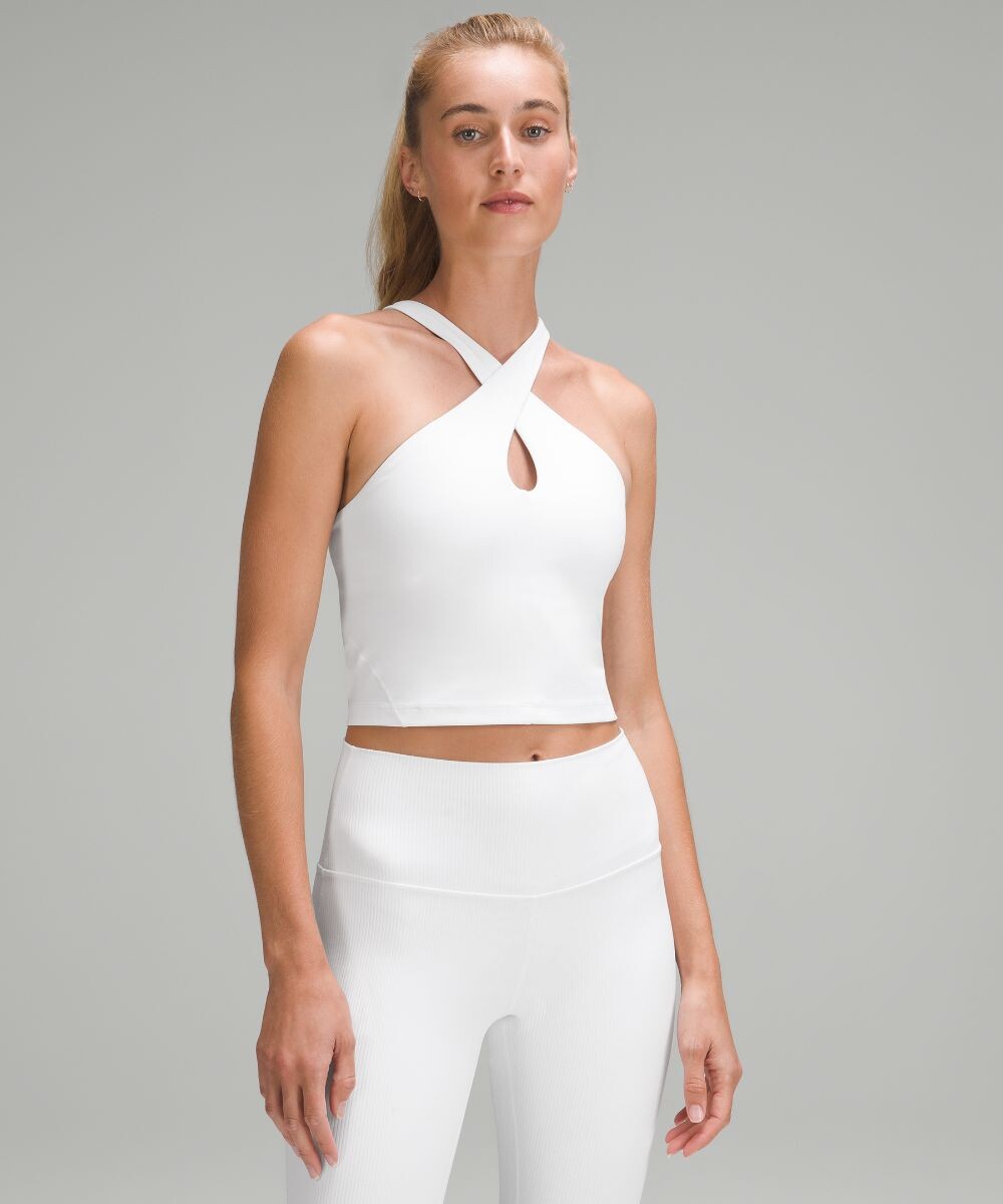 

Майка Align Keyhole с лямкой на бретельках Lululemon, белый