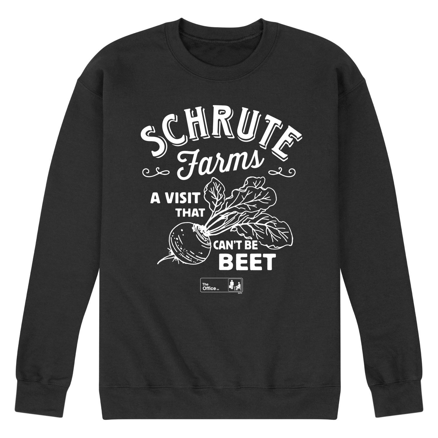 Мужской свитшот The Office Schrute Farms Licensed Character office us schrute farms bed