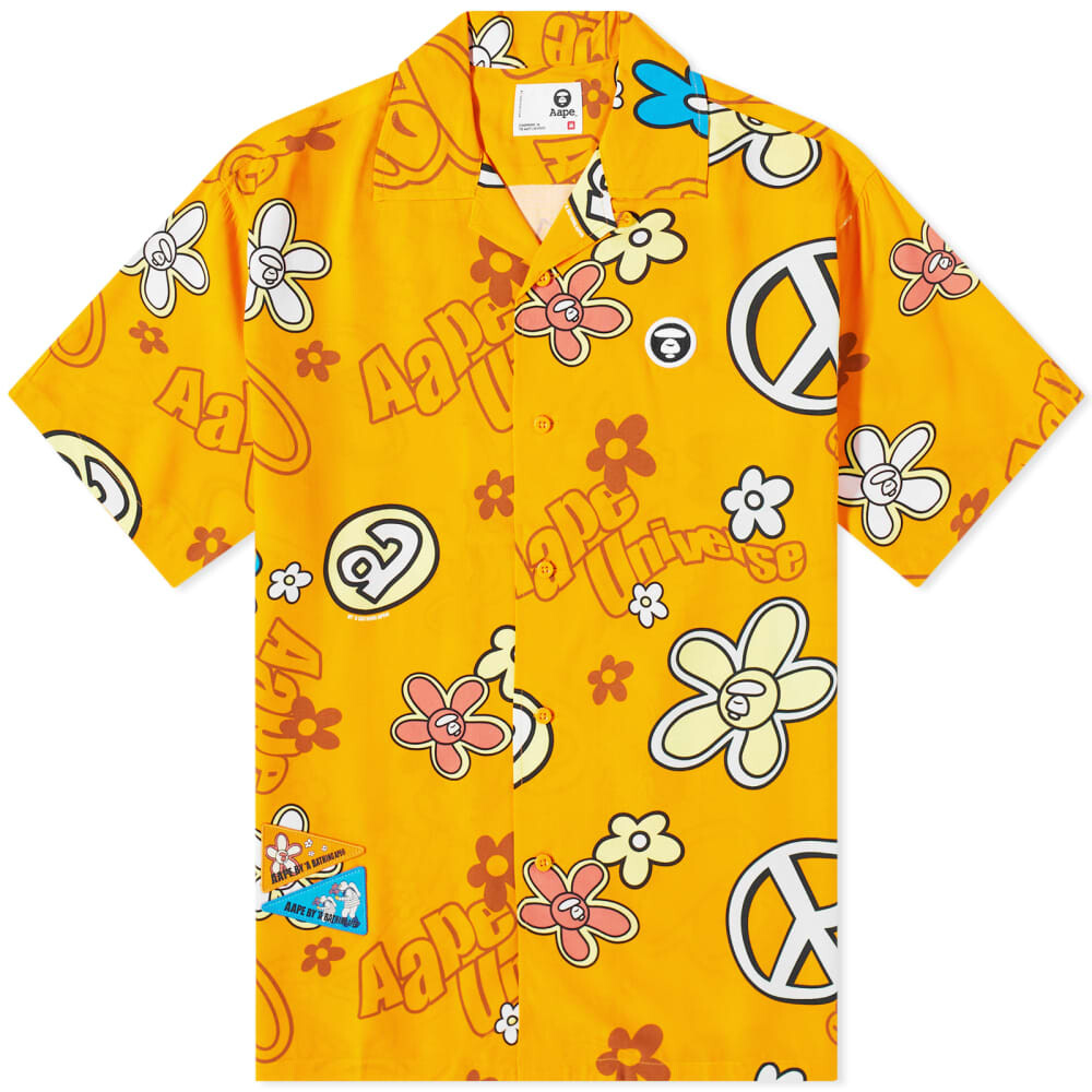 

Рубашка для отпуска AAPE & Peace
