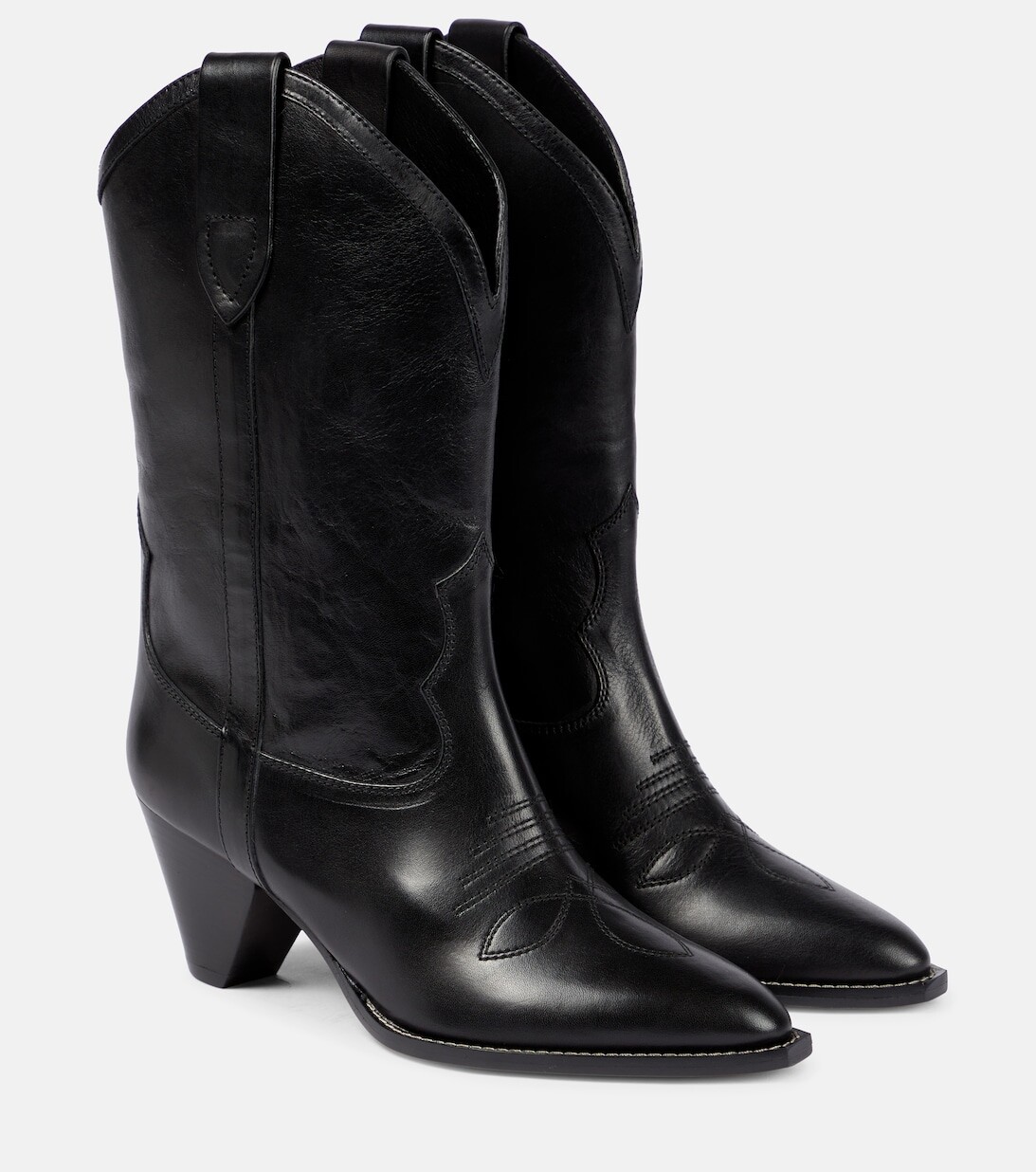 

Кожаные ковбойские сапоги Luliette Isabel Marant, черный
