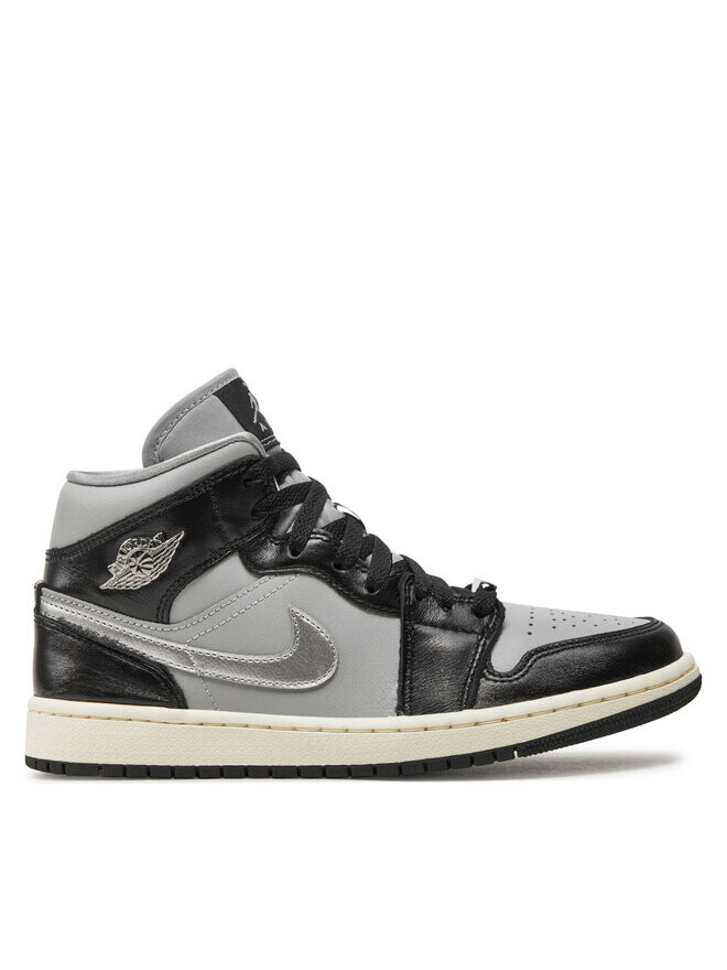 

Кроссовки Nike Air Jordan 1 Mid Se FB9892 002, серый/черный
