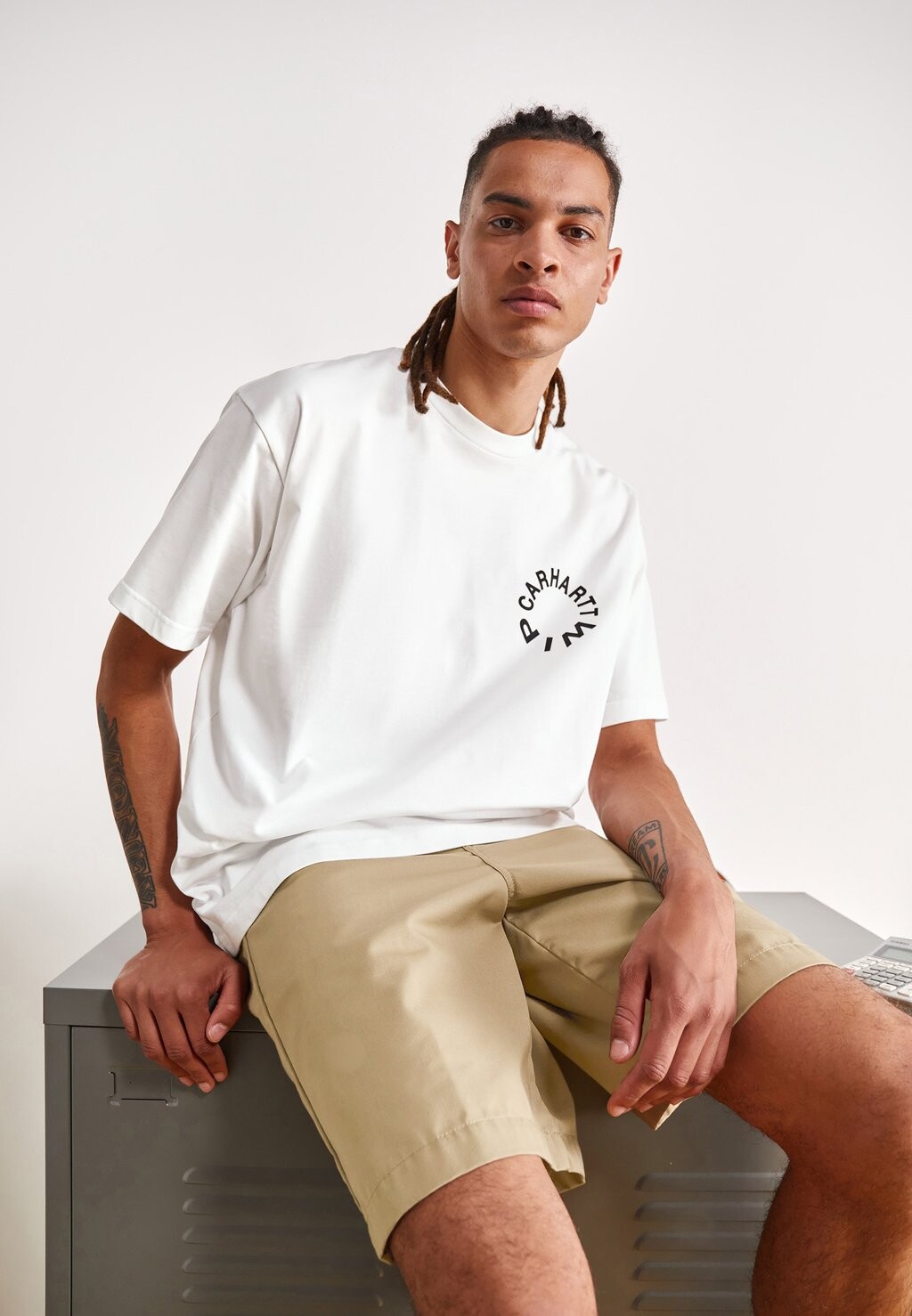 

Футболка с принтом Carhartt WIP, белый