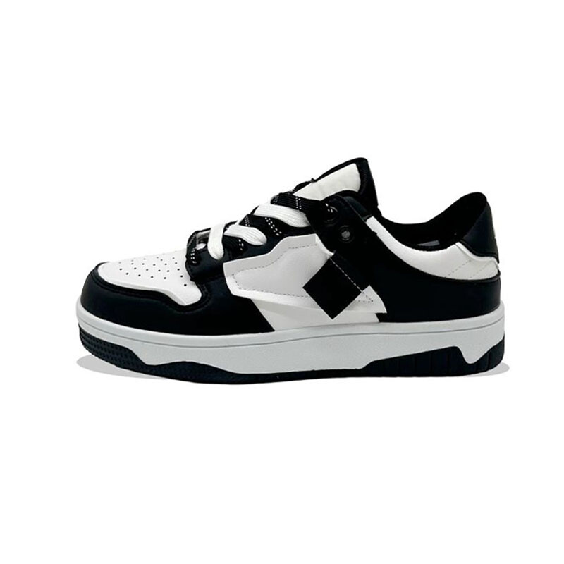 

Кроссовки 0903A Skateboarding Shoes Unisex, белый/черный