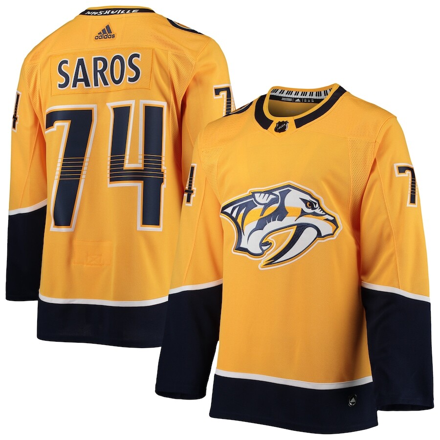 

Джерси adidas Nashville Predators, золотой