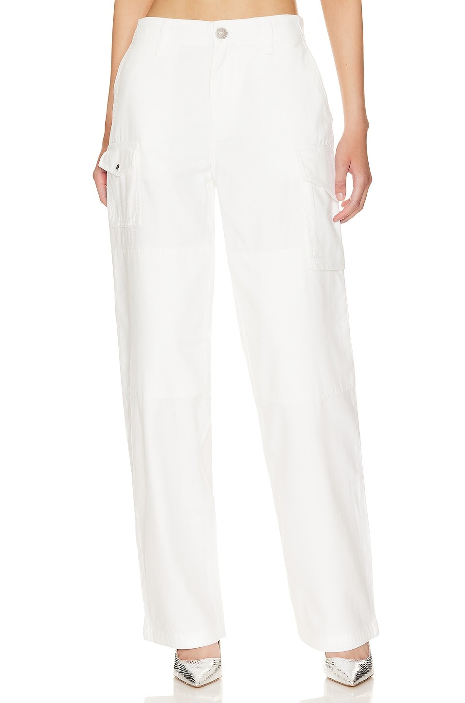 

Брюки Rag & Bone Nora Cargo, цвет Optic White