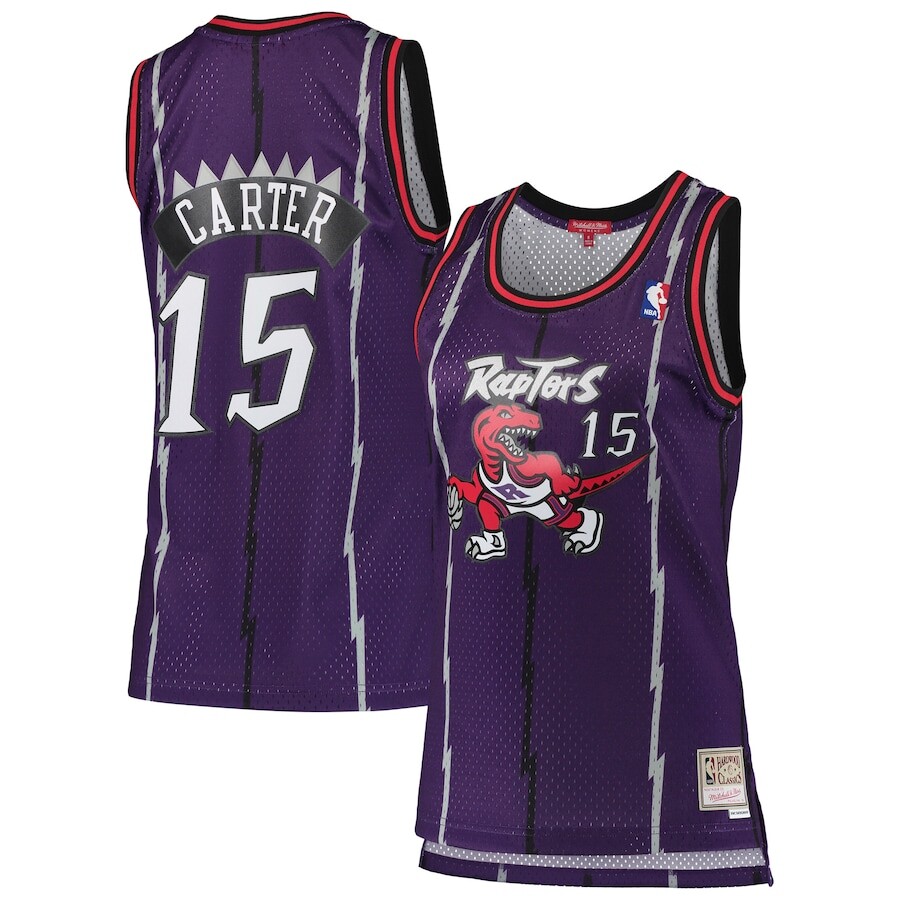 

Джерси Mitchell & Ness Toronto Raptors, фиолетовый
