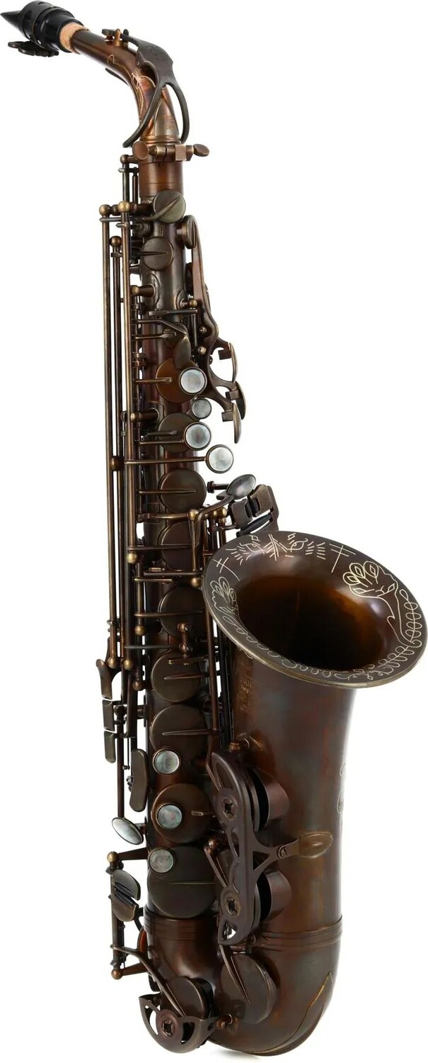 

Альт-саксофон Growling Sax Origin Gen 3 — темный, нелакированный