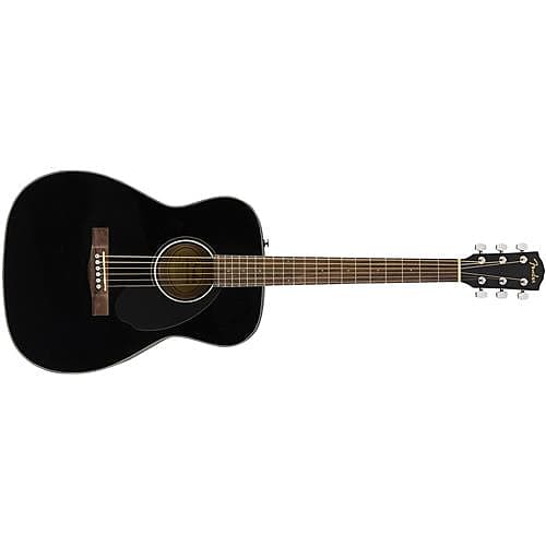 цена Акустическая гитара Fender CC-60S Concert Acoustic Guitar Pack, Walnut Fingerboard, Black
