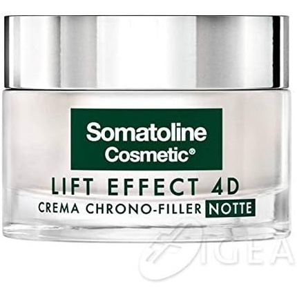 Ночной крем Lift Effect 4D Chrono-Filler 50 мл, Somatoline