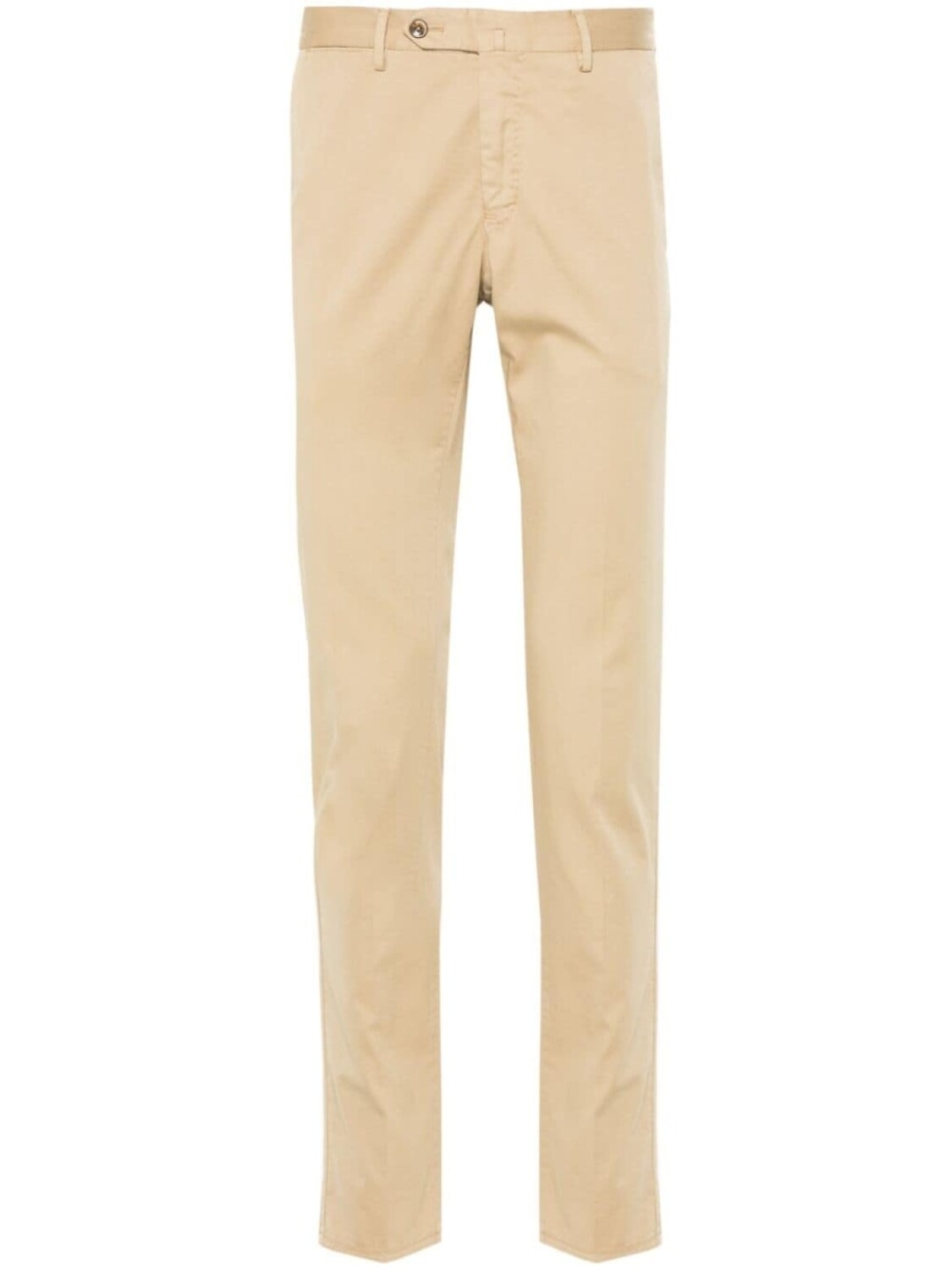 

PT Torino pressed-crease slim-cut chinos, нейтральный цвет
