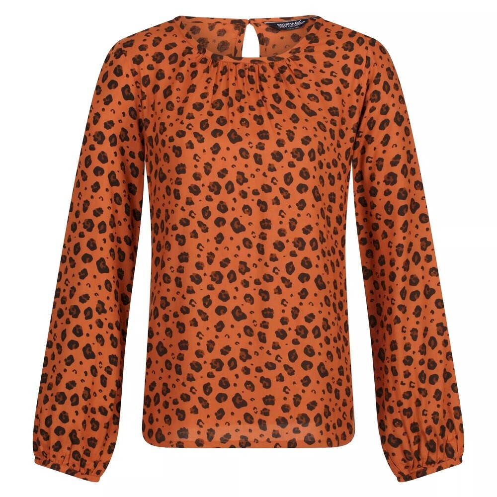 

Блузка Regatta Hadria Animal Print, зеленый