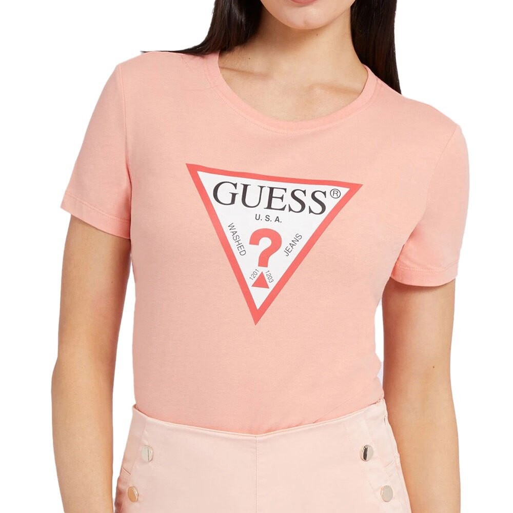 

Футболка Guess Original, розовый